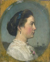 カタリナヘンドリカホーン（1841〜1905年）。アーティストの妻